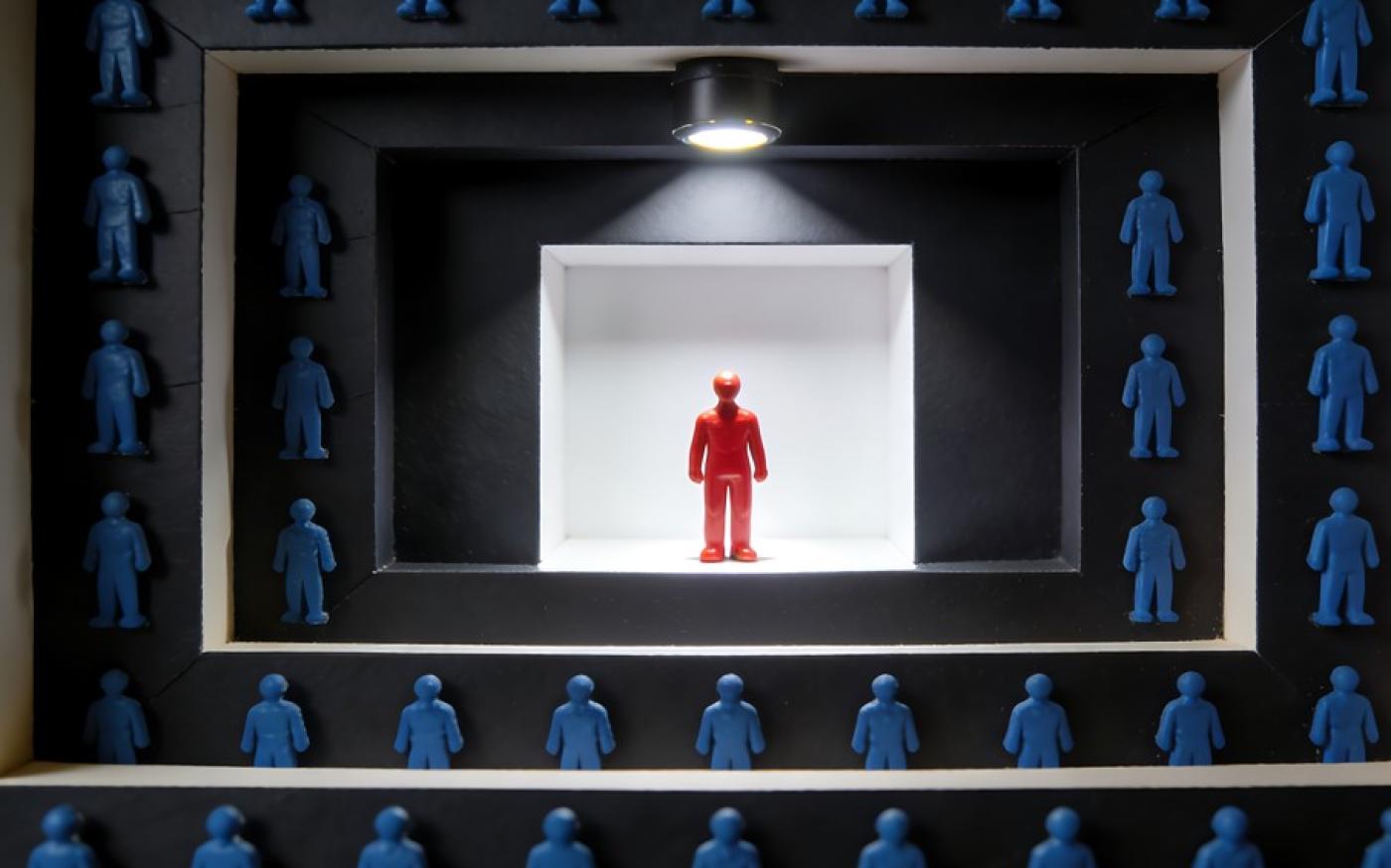 Differentiation. Standing out in a crowd.